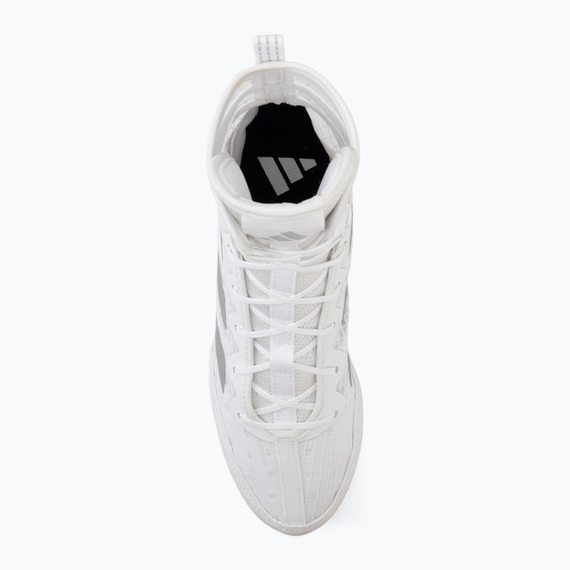 Încălțăminte de box adidas Box Hog 4 white/silver 5