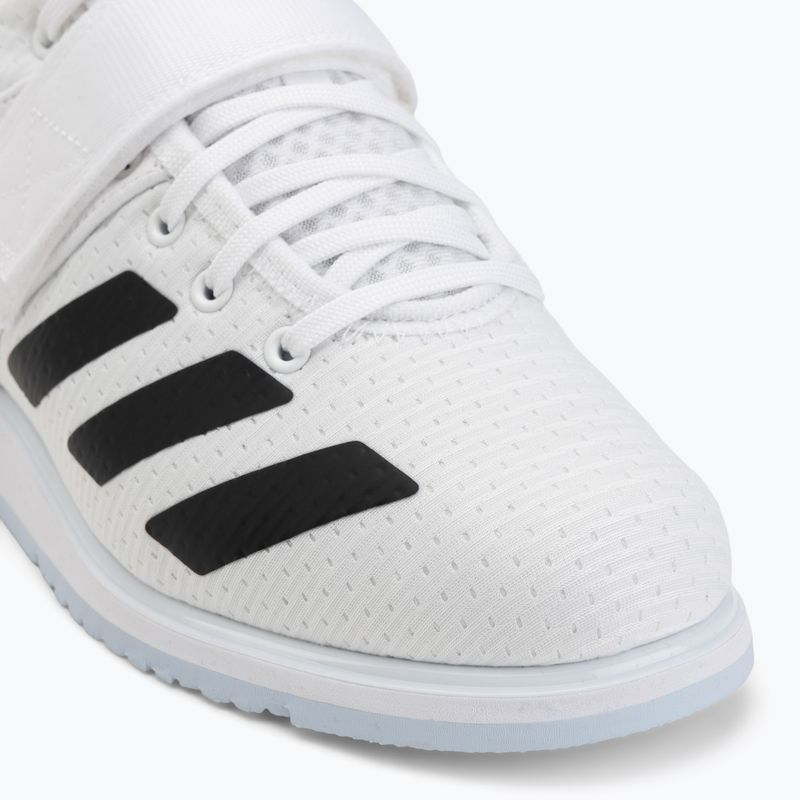 Încălțăminte de ridicare greutăți adidas Powerlift 5 white 7