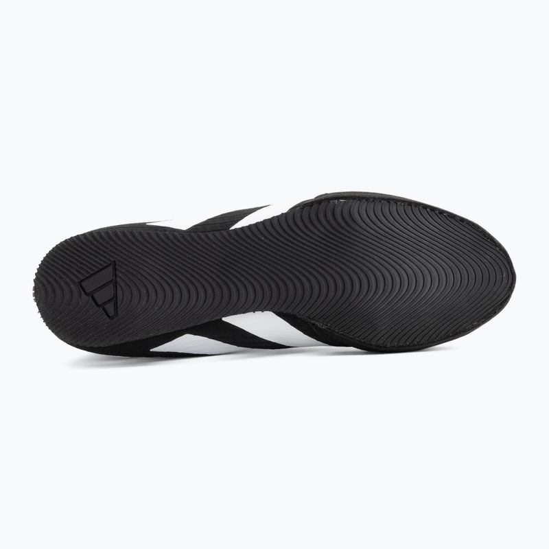 Încălțăminte de box adidas Box Hog 4 black/white 4