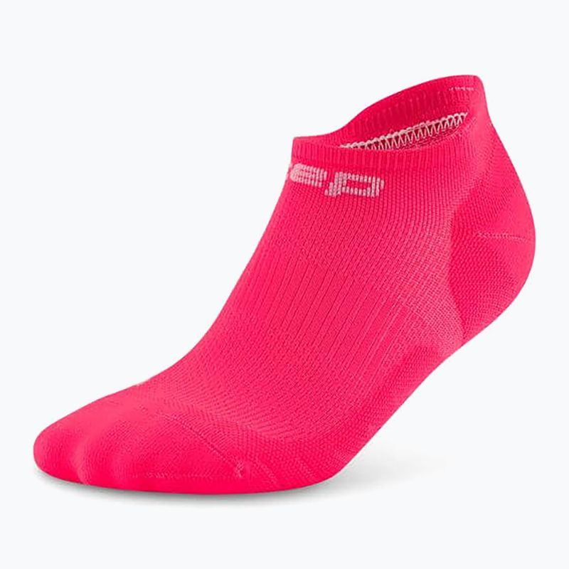 Șosete compresive pentru femei CEP Run No Show 5.0 pink 2