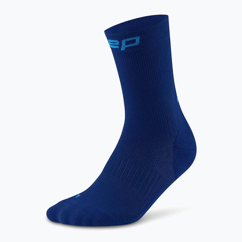 Șosete compresive pentru femei CEP Run Mid Cut 5.0 dark blue 2