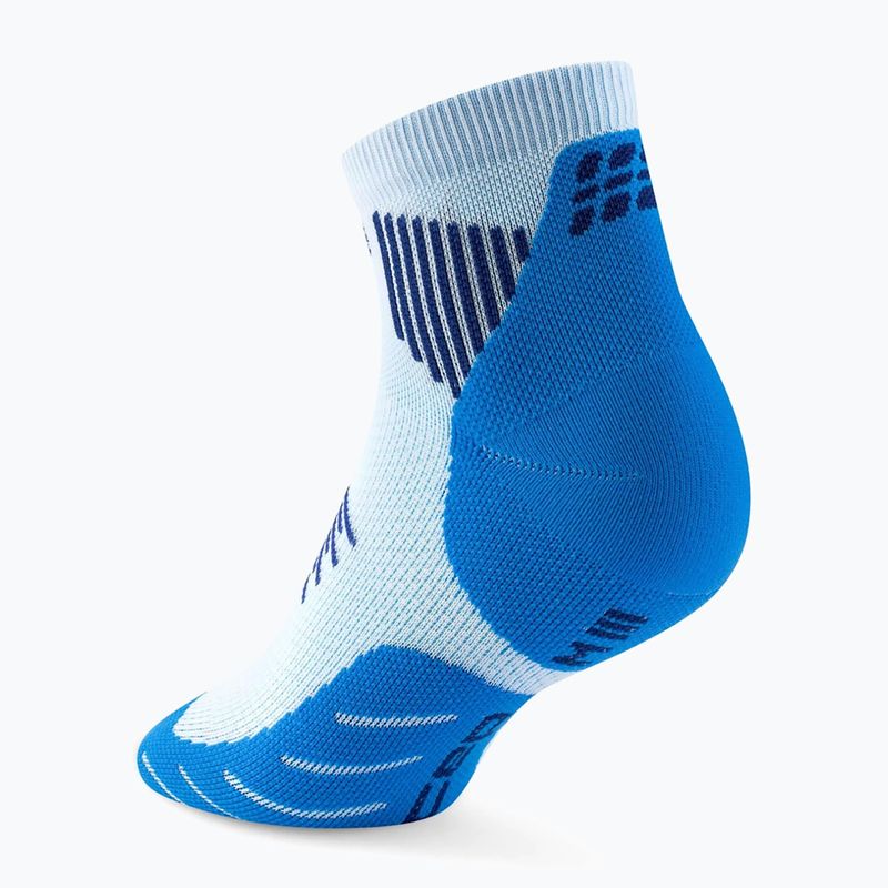 Șosete compresive pentru bărbați CEP Run Low Cut 5.0 blue/ice 3