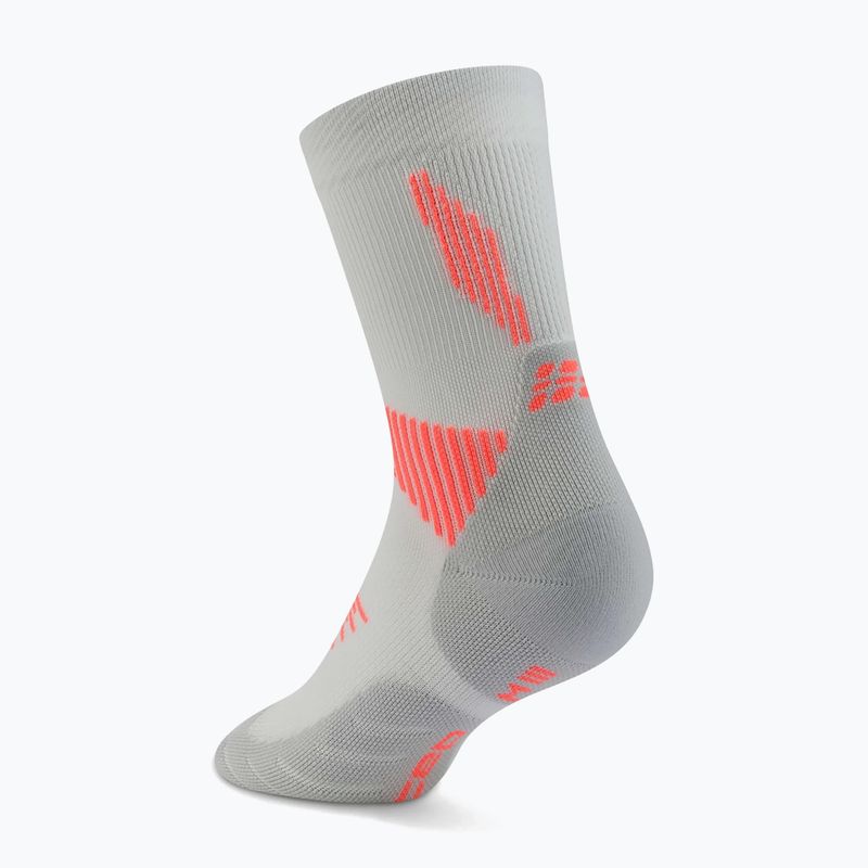 Șosete compresive pentru bărbați CEP Run Mid Cut 5.0 grey 3