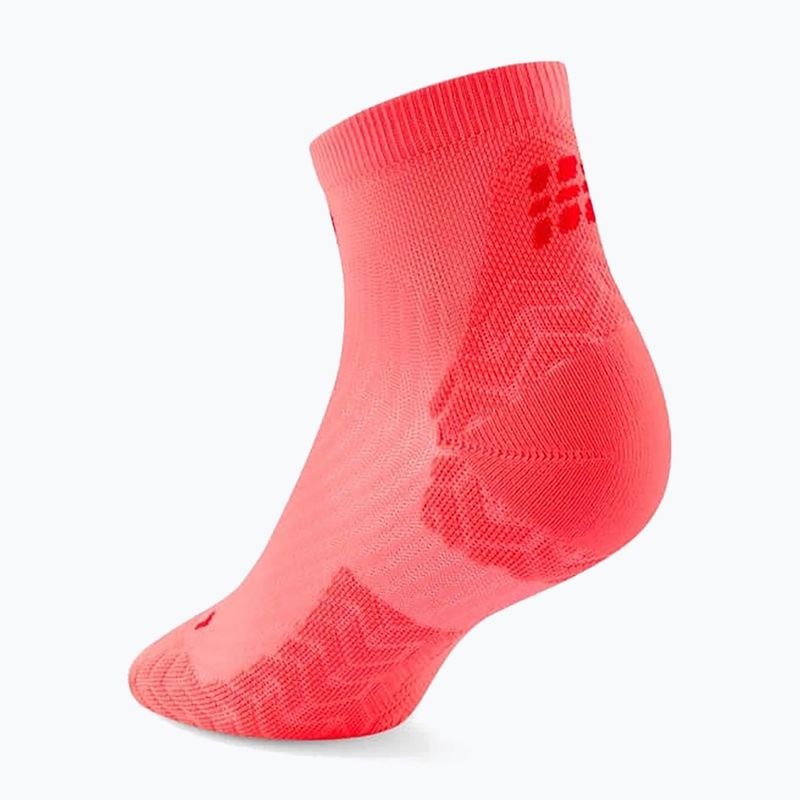 Șosete pentru femei CEP Ultralight Low Cut 4.0 neon coral/red 3