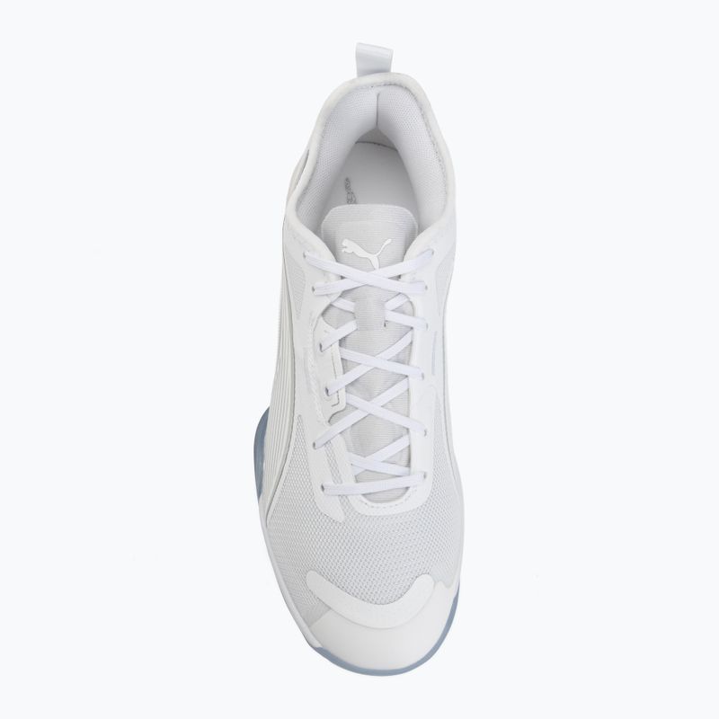 Încălțăminte de handbal PUMA Eliminate NITRO 4 puma white/puma silver 5