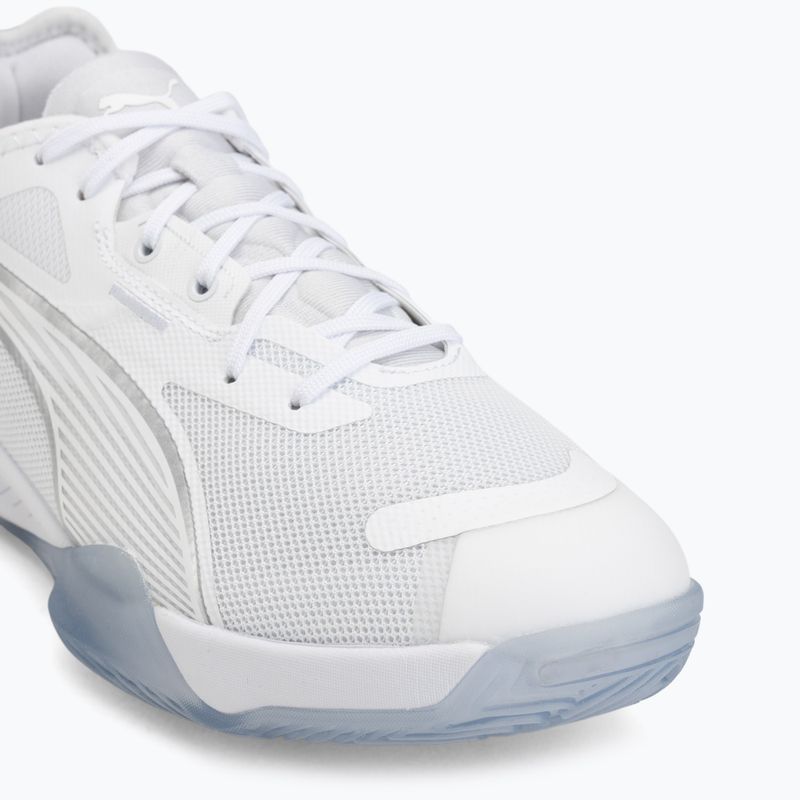 Încălțăminte de handbal PUMA Eliminate NITRO 4 puma white/puma silver 7