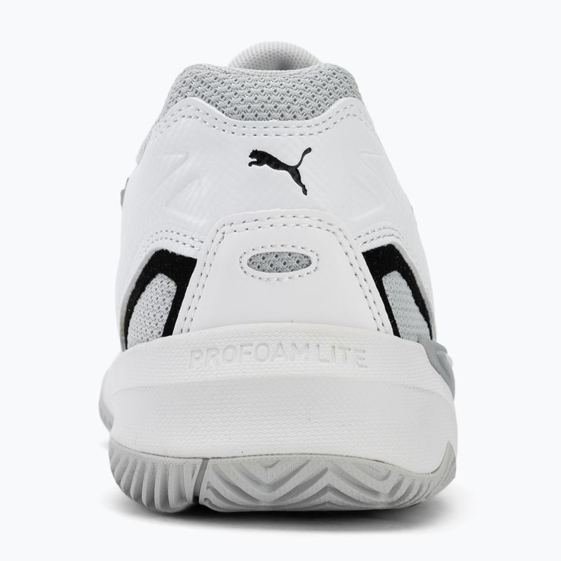 Încălțăminte de handbal pentru bărbați PUMA Solarstrike 4 puma white/puma black/silver 6