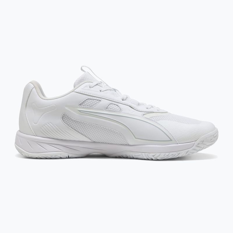 Încălțăminte de handbal PUMA Accelerate Pro 4 puma white/puma silver 2