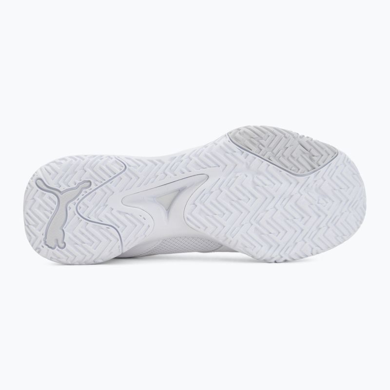 Încălțăminte de handbal PUMA Accelerate Pro 4 puma white/puma silver 4