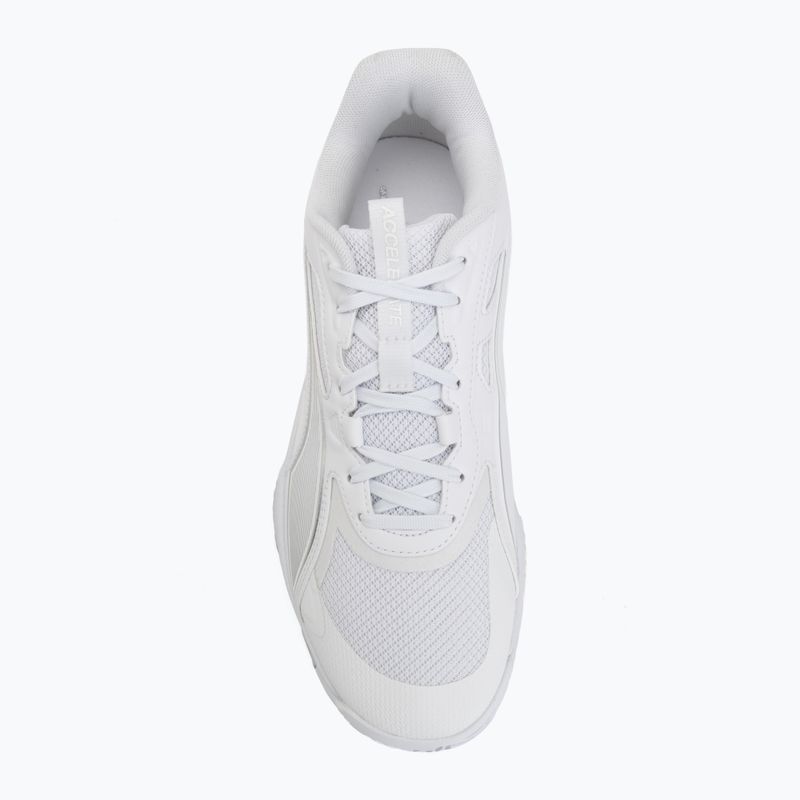 Încălțăminte de handbal PUMA Accelerate Pro 4 puma white/puma silver 5