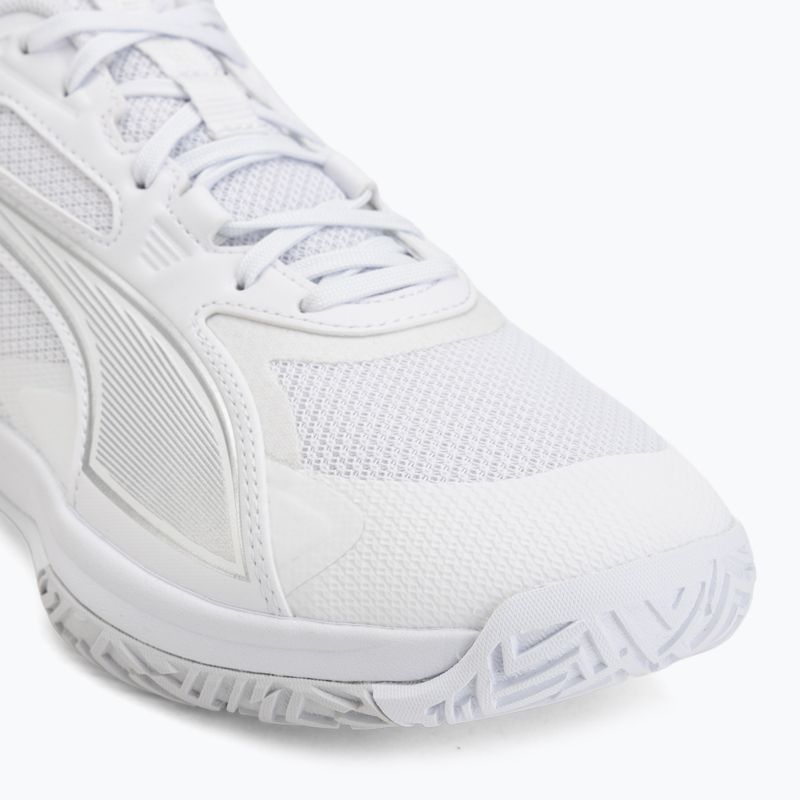 Încălțăminte de handbal PUMA Accelerate Pro 4 puma white/puma silver 7
