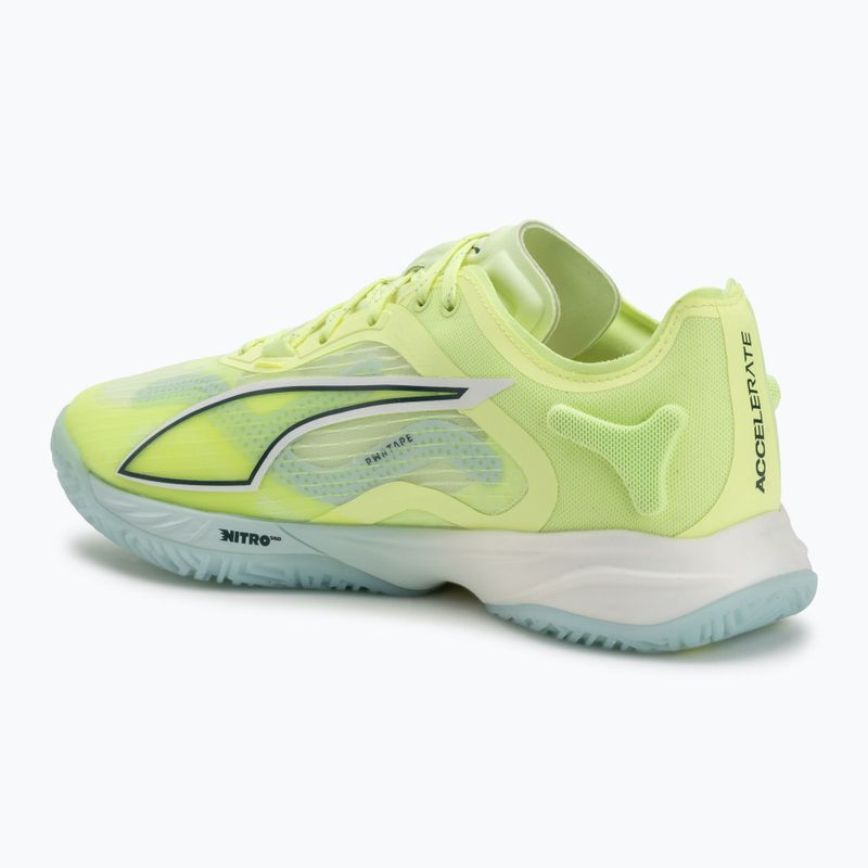 Încălțăminte PUMA Accelerate NITRO SQD 4 puma fizzy light/green terrain/puma white/puma silver 3