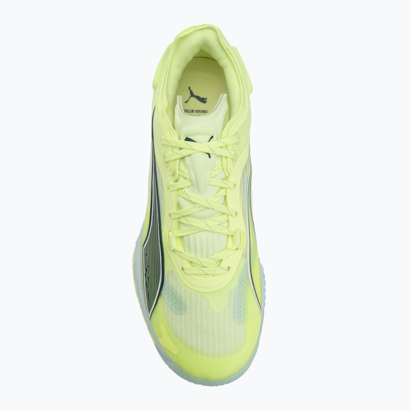 Încălțăminte PUMA Accelerate NITRO SQD 4 puma fizzy light/green terrain/puma white/puma silver 5