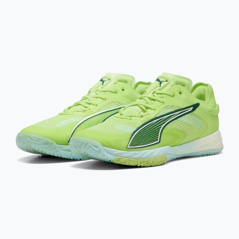 Încălțăminte PUMA Accelerate NITRO SQD 4 puma fizzy light/green terrain/puma white/puma silver 4