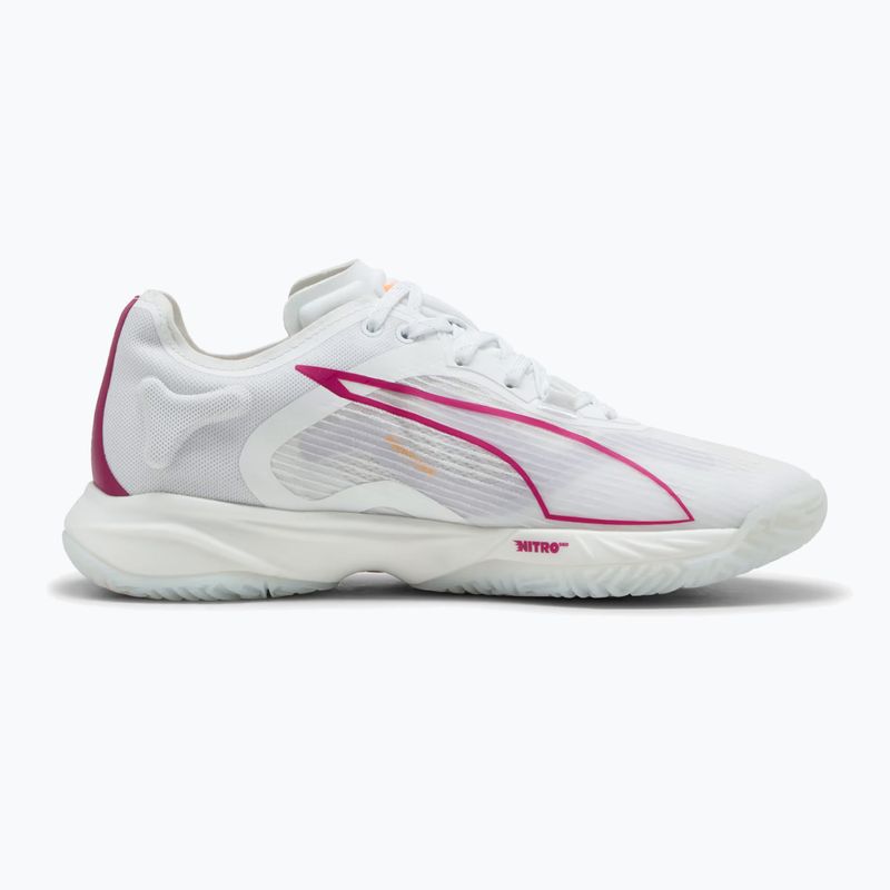 Încălțăminte pentru femei PUMA Accelerate NITRO SQD 4 puma white/berry/lilaccrush/hautetropic/heatfire 9