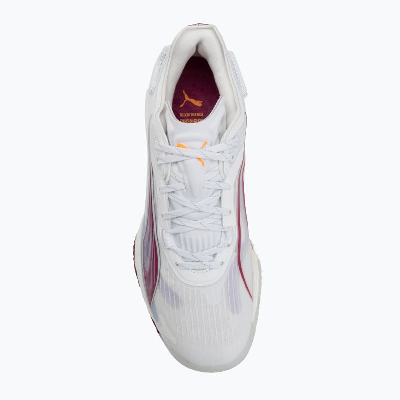 Încălțăminte pentru femei PUMA Accelerate NITRO SQD 4 puma white/berry/lilaccrush/hautetropic/heatfire 5