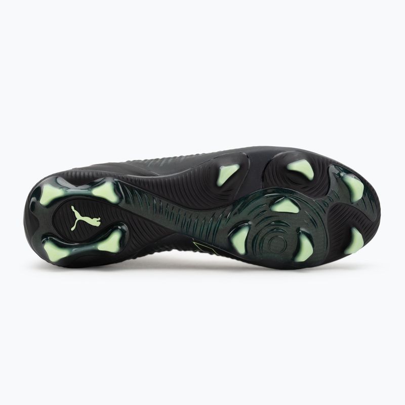 Încălțăminte de fotbal pentru bărbați PUMA Future 8 Ultimate FG puma black/fizzy light/green terrain 4