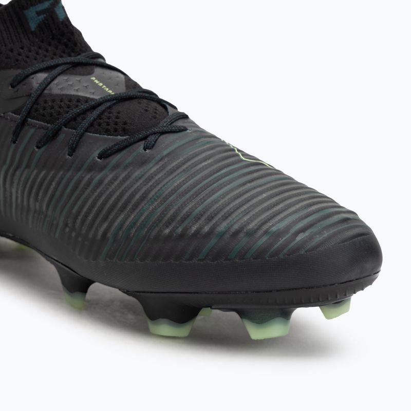 Încălțăminte de fotbal pentru bărbați PUMA Future 8 Ultimate FG puma black/fizzy light/green terrain 7