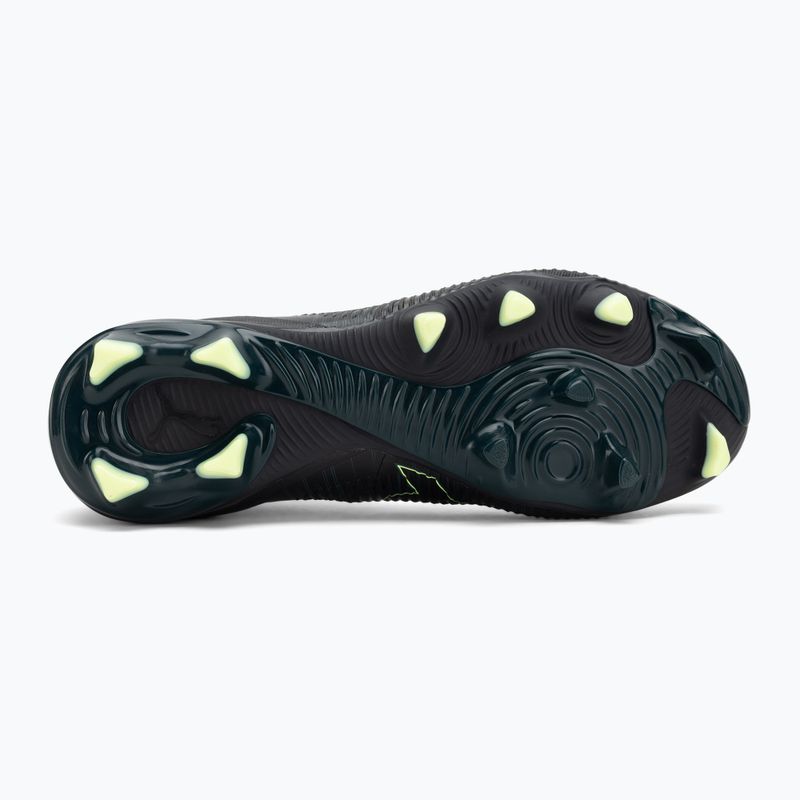 Încălțăminte de fotbal pentru bărbați PUMA Future 8 Match FG/AG puma black/fizzy light/green terrain 4