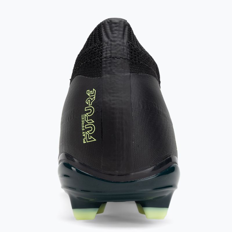 Încălțăminte de fotbal pentru bărbați PUMA Future 8 Match FG/AG puma black/fizzy light/green terrain 6