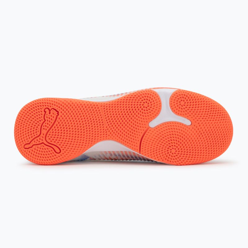 Încălțăminte de fotbal pentru copii  PUMA Future 8 Match It + Mid Jr puma white/puma black/glowing red 4