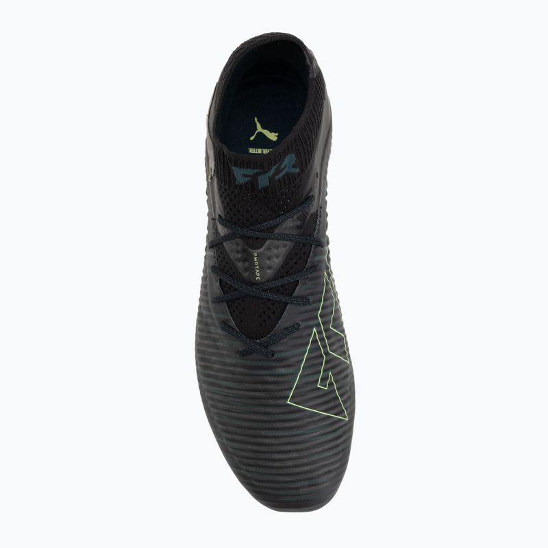 Încălțăminte de fotbal pentru bărbați PUMA Future 8 Ultimate MxSG puma black/fizzy light/green terrain 5
