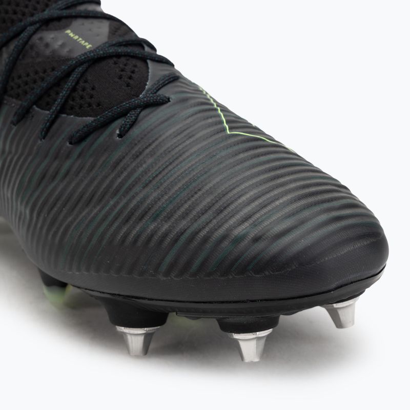 Încălțăminte de fotbal pentru bărbați PUMA Future 8 Ultimate MxSG puma black/fizzy light/green terrain 7