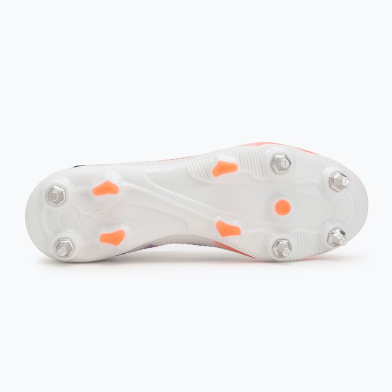 Încălțăminte de fotbal pentru bărbați PUMA Future 8 Pro MxSG puma white/puma black/glowing red 4