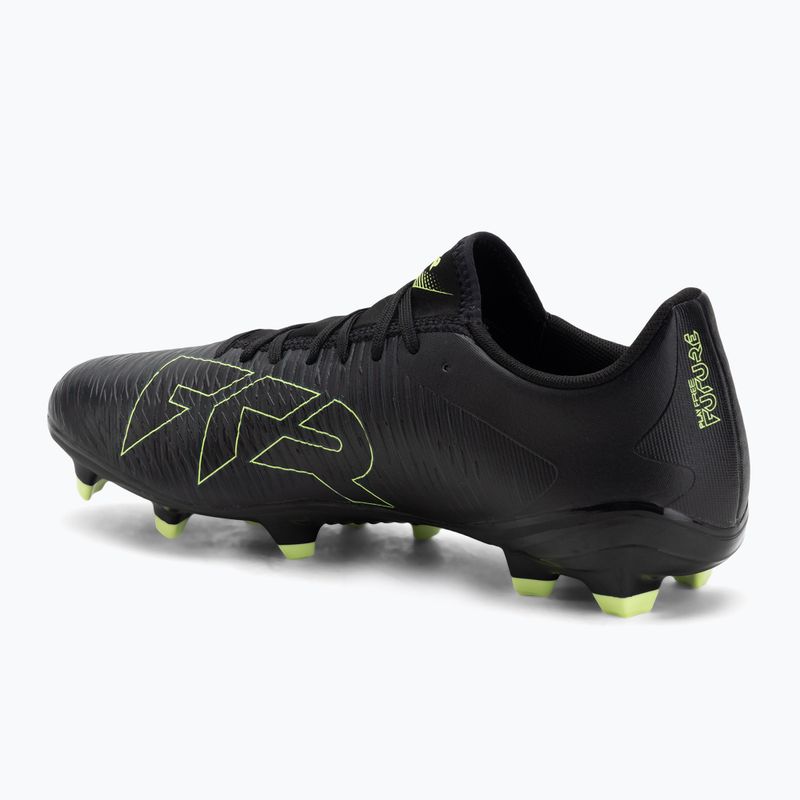Încălțăminte de fotbal pentru bărbați PUMA Future 8 Play FG/AG puma black/fizzy light/green terrain 3