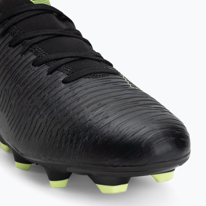 Încălțăminte de fotbal pentru bărbați PUMA Future 8 Play FG/AG puma black/fizzy light/green terrain 7