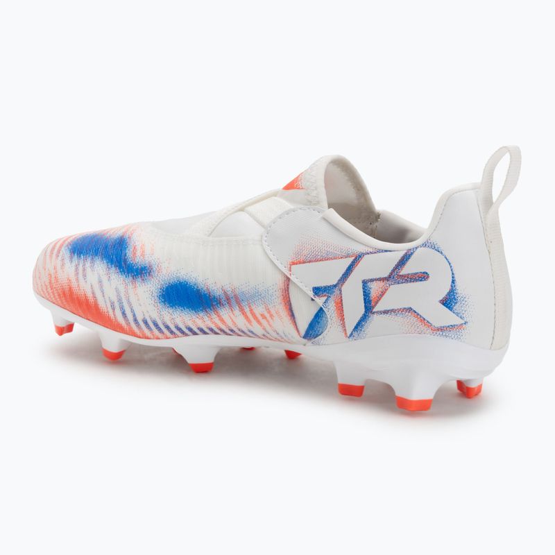 Încălțăminte de fotbal pentru copii PUMA Future 8 Match LL FG/AG Jr puma white/puma black/glowing red 3