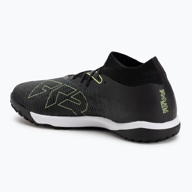 Încălțăminte de fotbal pentru bărbați PUMA Future 8 Match TT puma black/fizzy light/green terrain 3