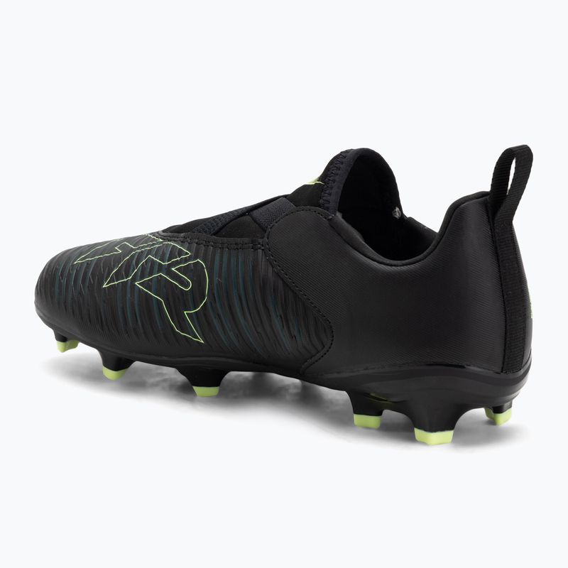 Încălțăminte de fotbal pentru copii PUMA Future 8 Match LL FG/AG Jr puma black/fizzy light/green terrain 3