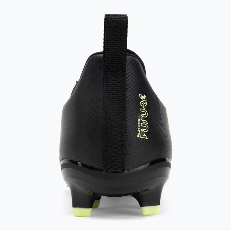 Încălțăminte de fotbal pentru copii PUMA Future 8 Match LL FG/AG Jr puma black/fizzy light/green terrain 6