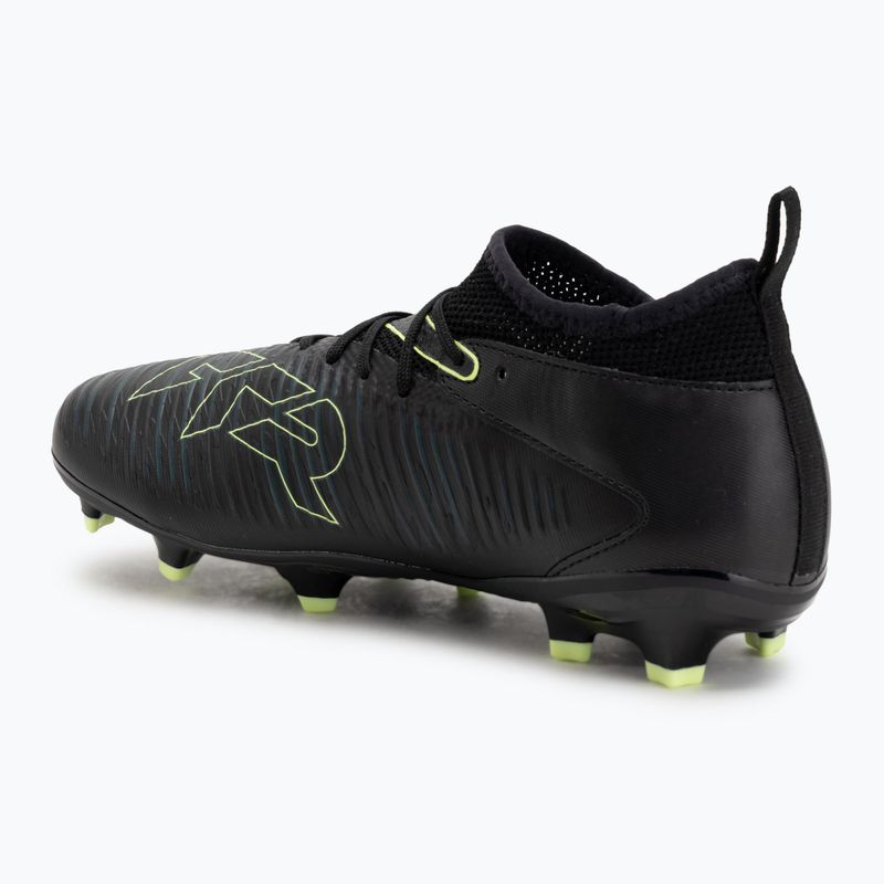 Încălțăminte de fotbal pentru copii PUMA Future 8 Match FG/AG Jr puma black/fizzy light/green terrain 3