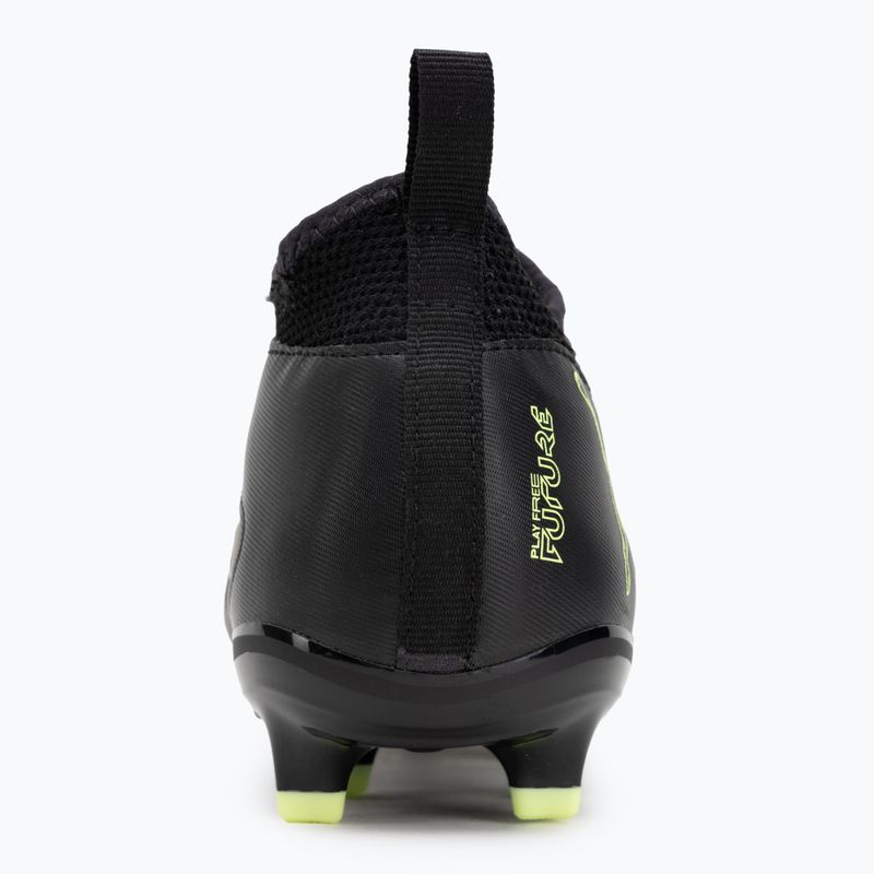 Încălțăminte de fotbal pentru copii PUMA Future 8 Match FG/AG Jr puma black/fizzy light/green terrain 6