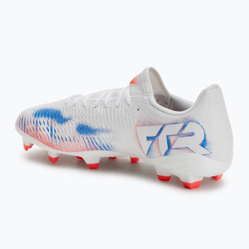 Încălțăminte de fotbal pentru bărbați PUMA Future 8 Play FG/AG puma white/puma black/glowing red 3