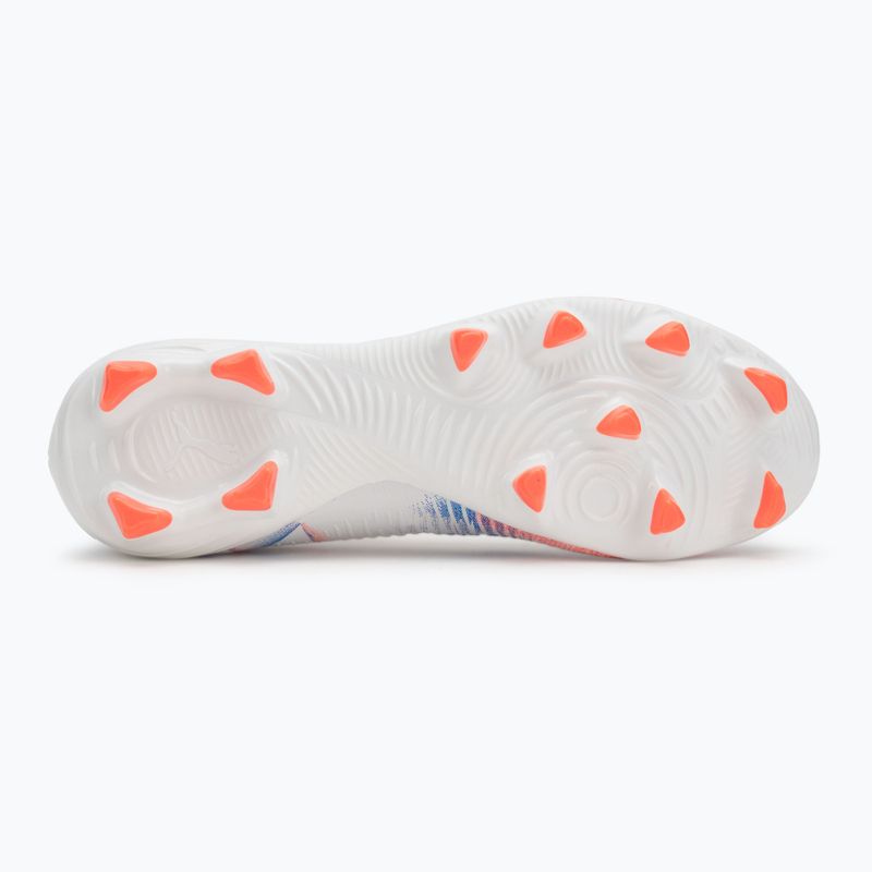 Încălțăminte de fotbal pentru bărbați PUMA Future 8 Play FG/AG puma white/puma black/glowing red 4