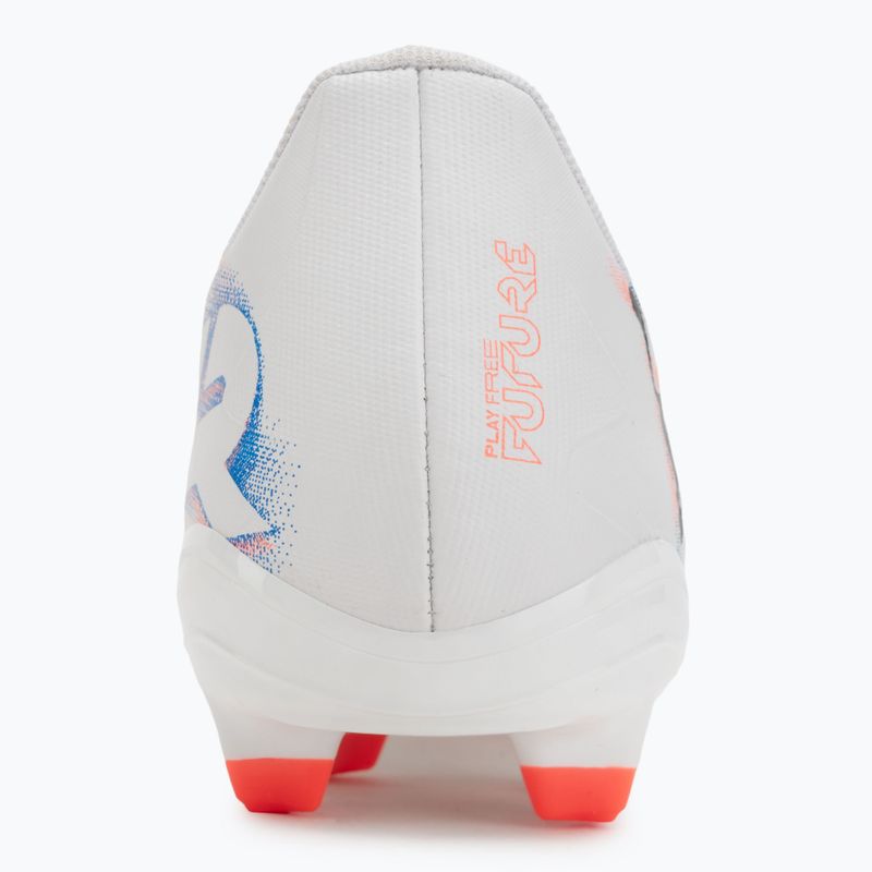 Încălțăminte de fotbal pentru bărbați PUMA Future 8 Play FG/AG puma white/puma black/glowing red 6