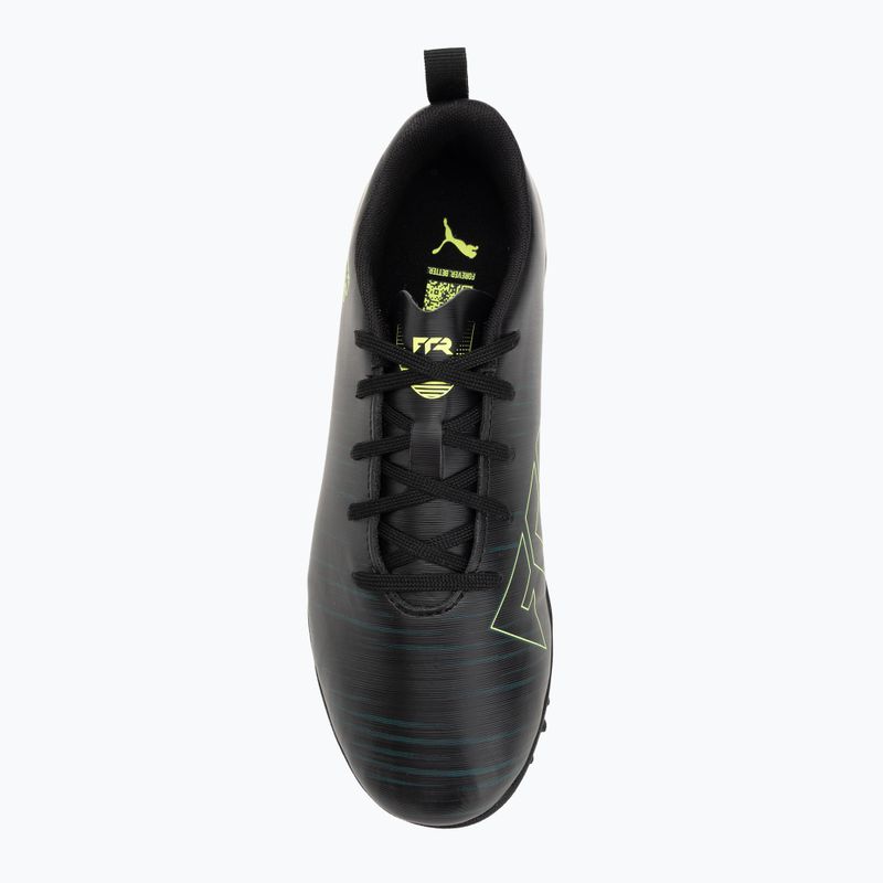 Încălțăminte de fotbal pentru copii  PUMA Future 8 Play TT Jr puma black/fizzy light/green terrain 5