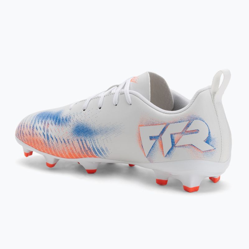 Încălțăminte de fotbal pentru copii PUMA Future 8 Play FG/AG Jr puma white/puma black/glowing red 3