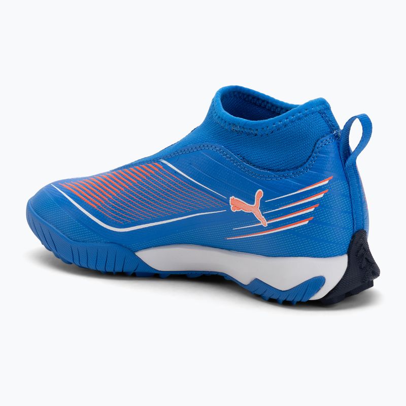Încălțăminte de fotbal pentru copii  PUMA Ultra 6 Match+ LL TT + Mid Jr ultra blue/puma white/glowing red 3