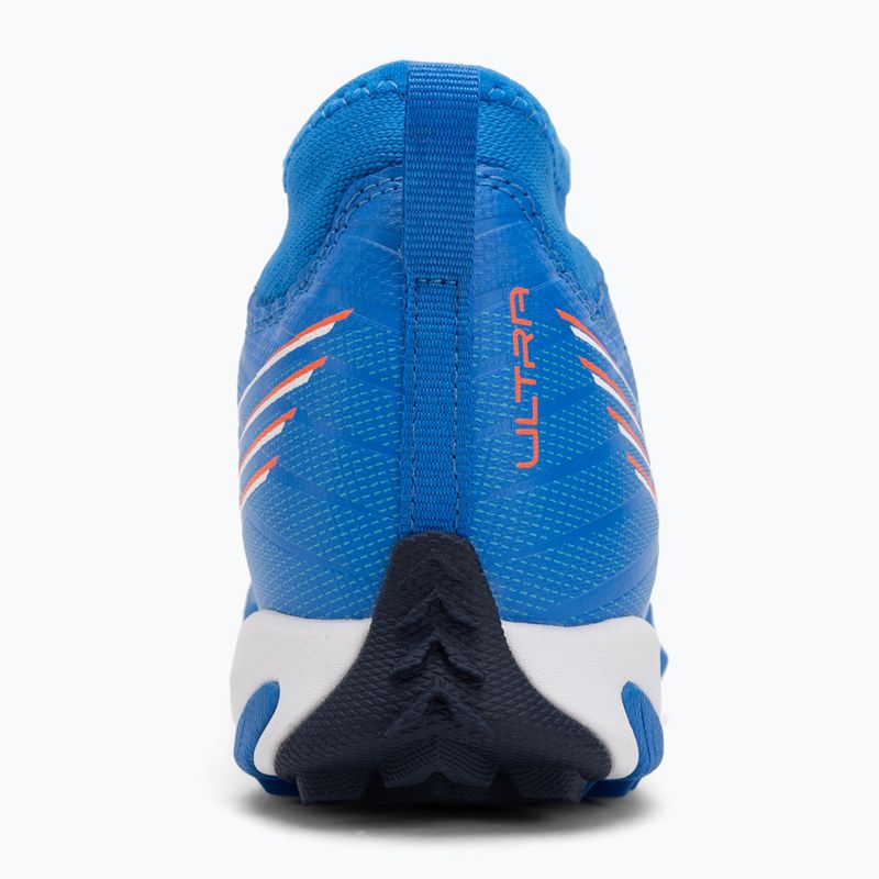 Încălțăminte de fotbal pentru copii  PUMA Ultra 6 Match+ LL TT + Mid Jr ultra blue/puma white/glowing red 6