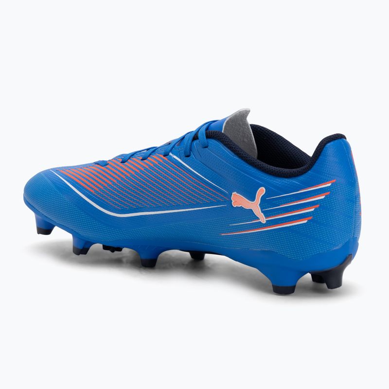 Încălțăminte de fotbal pentru bărbați PUMA Ultra 6 Play FG/AG ultra blue/puma white/glowing red 3