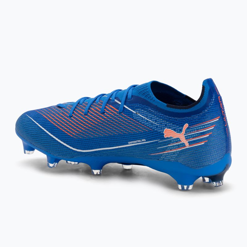 Încălțăminte de fotbal pentru bărbați PUMA Ultra 6 Pro FG/AG ultra blue/puma white/glowing red 3