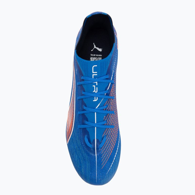 Încălțăminte de fotbal pentru bărbați PUMA Ultra 6 Pro FG/AG ultra blue/puma white/glowing red 5