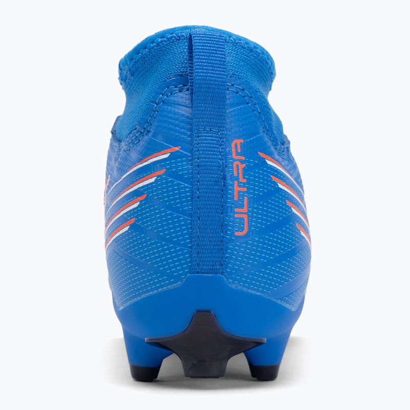 Încălțăminte de fotbal pentru copii  PUMA Ultra 6 Match+ LL FG/AG Jr ultra blue/puma white/glowing red 6