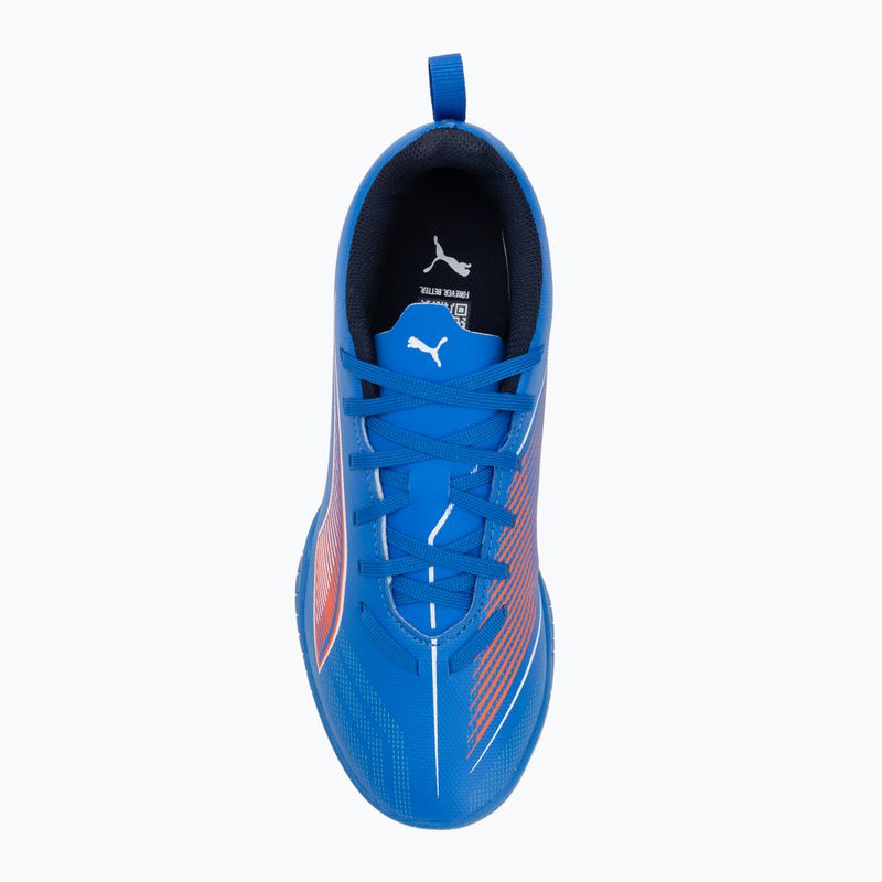 Încălțăminte de fotbal pentru copii  PUMA Ultra 6 Play TT Jr ultra blue/puma white/glowing red 5