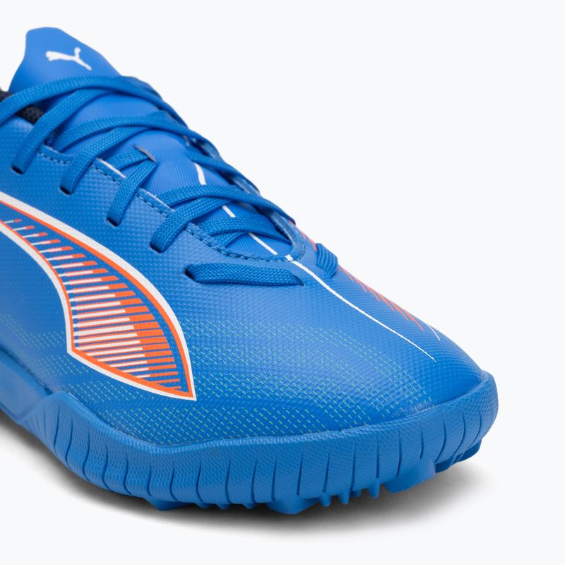 Încălțăminte de fotbal pentru copii  PUMA Ultra 6 Play TT Jr ultra blue/puma white/glowing red 7