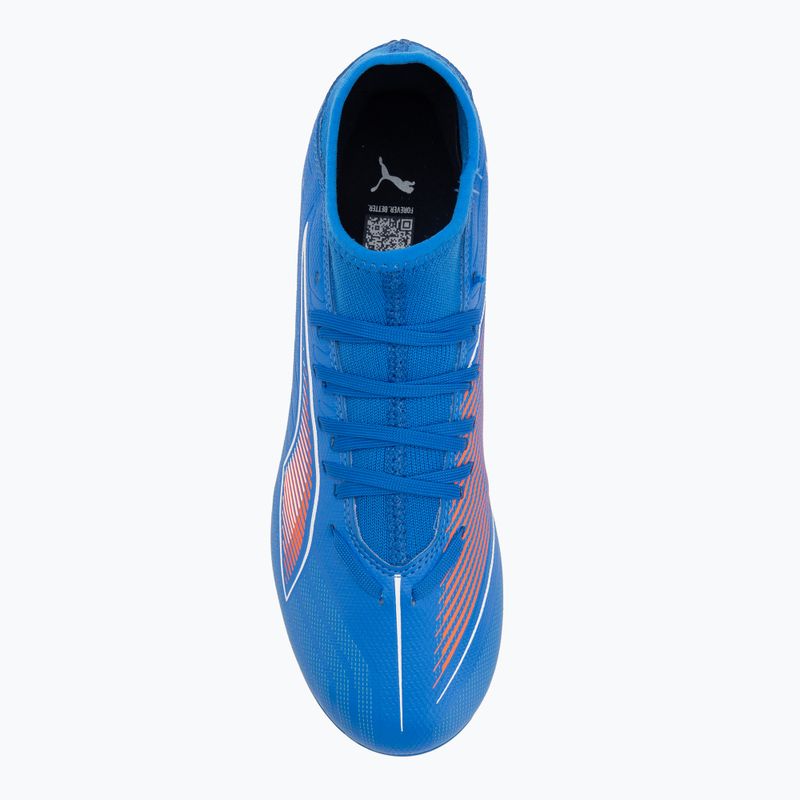 Încălțăminte de fotbal pentru bărbați PUMA Ultra 6 Play+ FG/AG ultra blue/puma white/glowing red 5